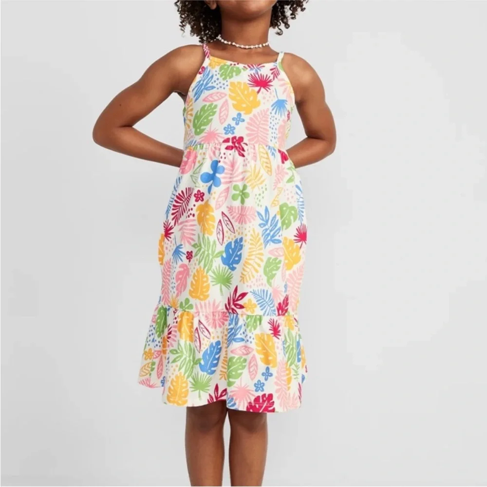 Old Navy Girls Dress Bundle Size 8 Butterfly Floral 3-Piece Lot